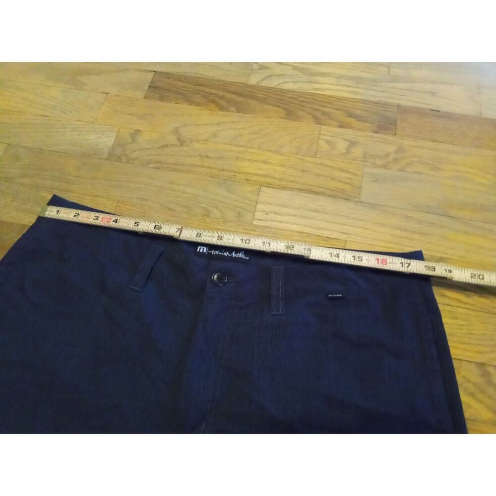 Travis Matthew Mens Size 36x10 Charcoal Golf Shorts Nylon Poly Stretch - Picture 3 of 8